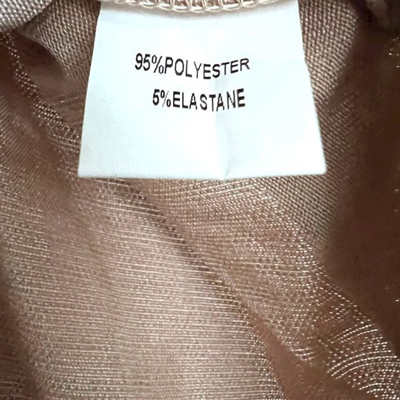 NWT! Joyfolie Rose Gold Metallic Sequins Hi Lo Divinia Dress Size 2 - Picture 5 of 6